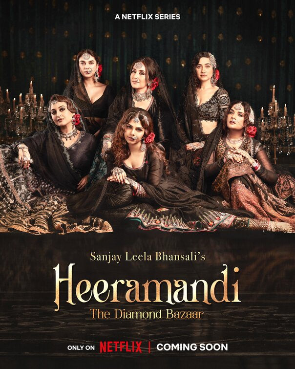 1000 piece jigsaw puzzle for tv poster: Heeramandi: The Diamond Bazaar, ver2