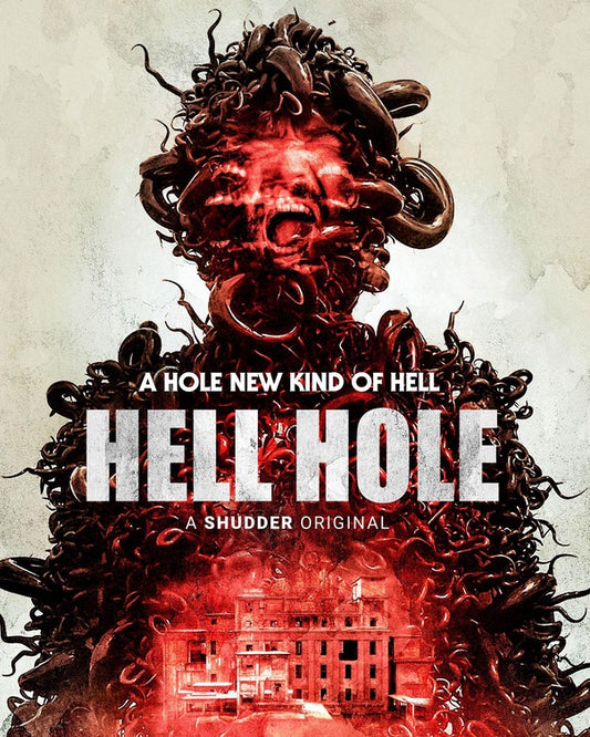 1000 piece jigsaw puzzle for the movie poster: Hell Hole (2024)