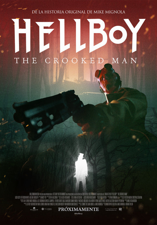 1000 piece jigsaw puzzle for the movie poster: Hellboy: The Crooked Man (2024) ver2