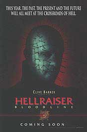 the movie poster: Hellraiser: Bloodline (1996) ver1