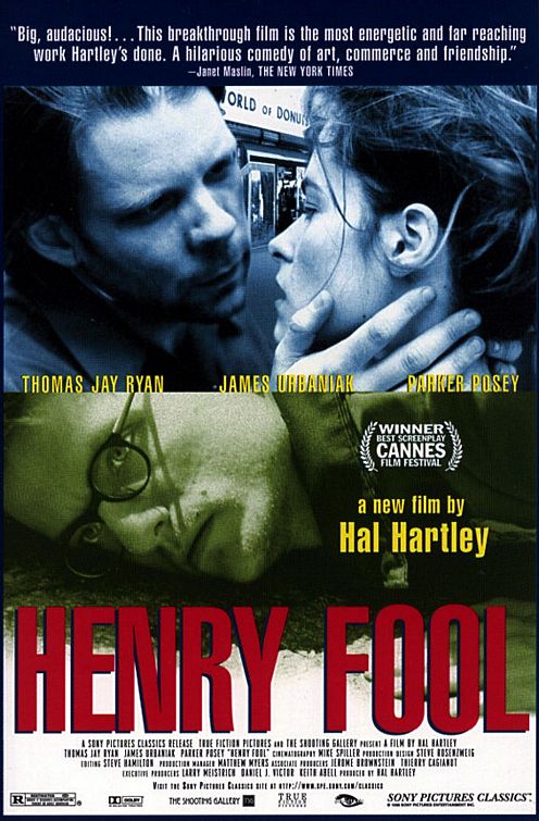 the movie poster: Henry Fool (1998)