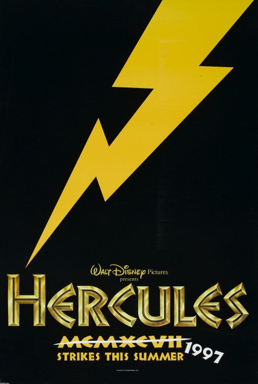 the movie poster: Hercules (1997) ver1