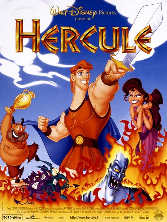 the movie poster: Hercules (1997) ver6