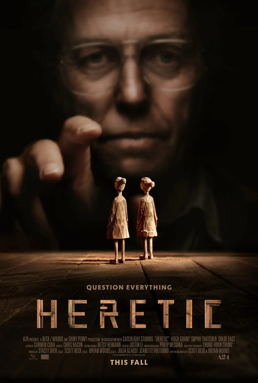 1000 piece jigsaw puzzle for the movie poster: Heretic (2024) ver2