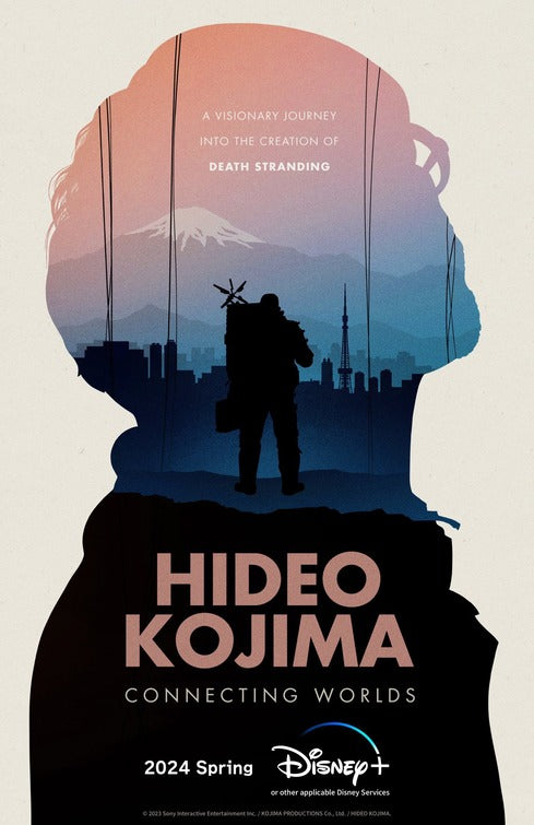 1000 piece jigsaw puzzle for the movie poster: Hideo Kojima: Connecting Worlds (2024)