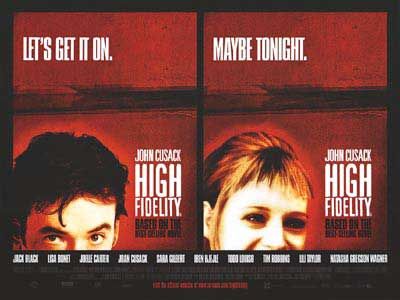 the movie poster: High Fidelity (2000) ver3