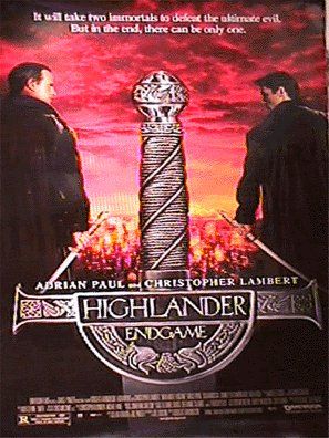 the movie poster: Highlander: Endgame (2000)