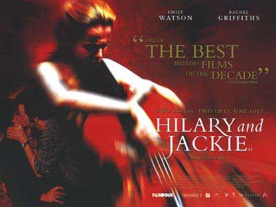 the movie poster: Hilary and Jackie (1998) ver2