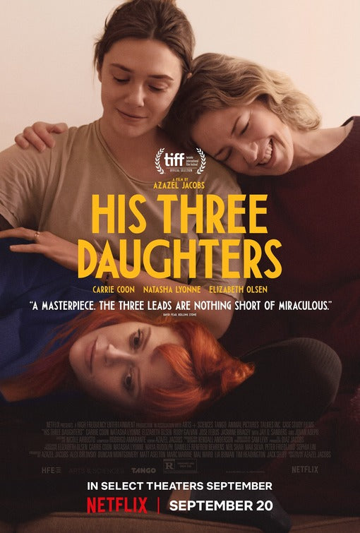 1000 piece jigsaw puzzle for the movie poster: His Three Daughters (2024)