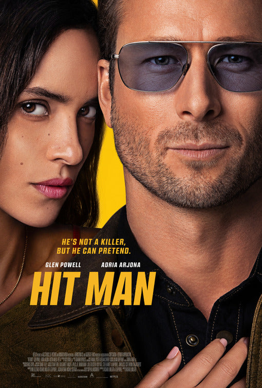 1000 piece jigsaw puzzle for the movie poster: Hit Man (2024) ver2