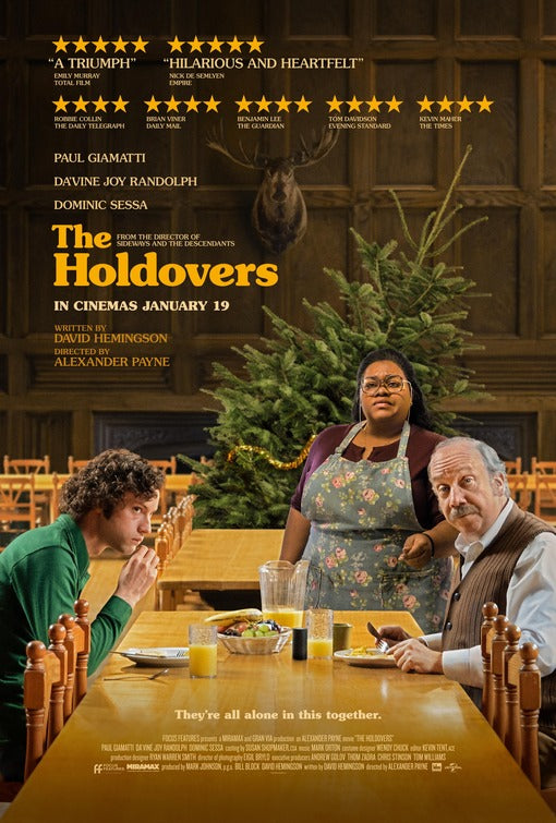 1000 piece jigsaw puzzle for the movie poster: The Holdovers (2023) ver2