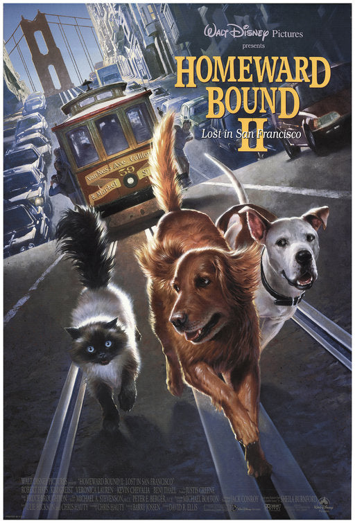 the movie poster: Homeward Bound II: Lost In San Francisco (1996)