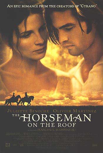 the movie poster: The Horseman On The Roof (1996)