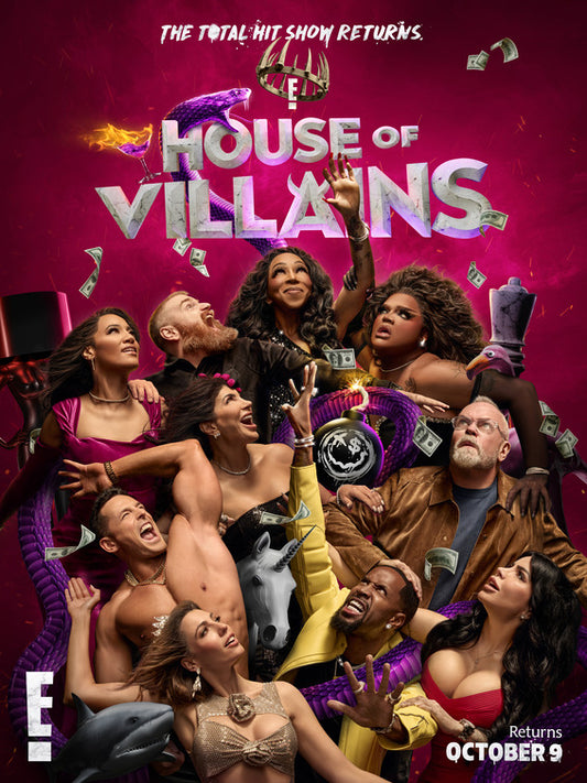 1000 piece jigsaw puzzle for tv poster: House of Villains, ver13