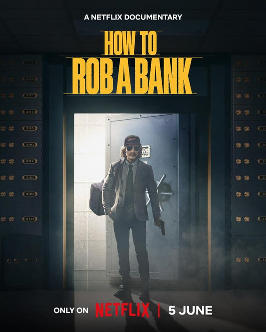 1000 piece jigsaw puzzle for the movie poster: How to Rob a Bank (2024)