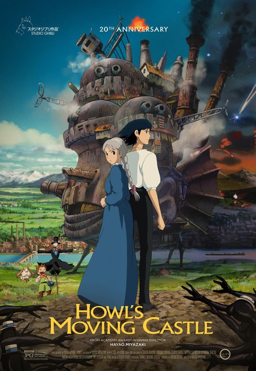 1000 piece jigsaw puzzle for the movie poster: Howl's Moving Castle (2005) ver4