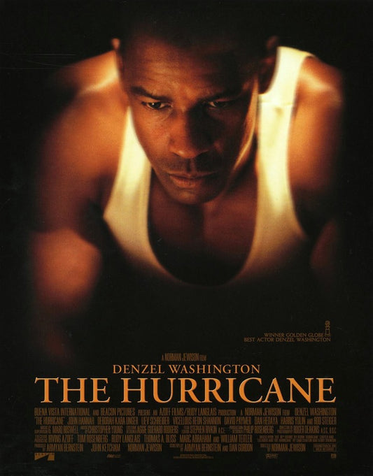 the movie poster: The Hurricane (1999) ver3