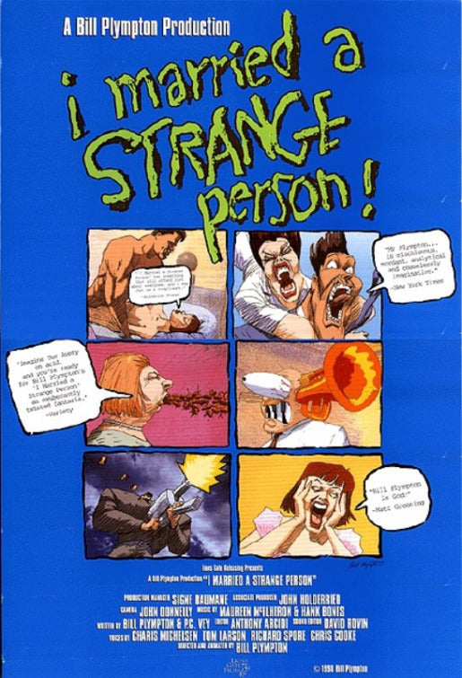 the movie poster: I Married a Strange Person (1998)