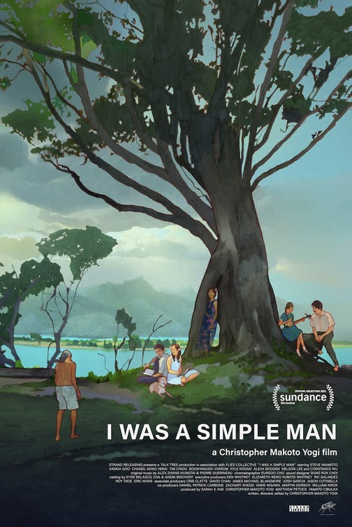 1000 piece jigsaw puzzle for the movie poster: I Was a Simple Man (2021)