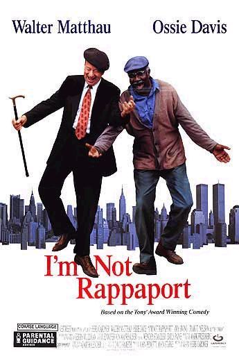 the movie poster: I'm Not Rappaport (1996)