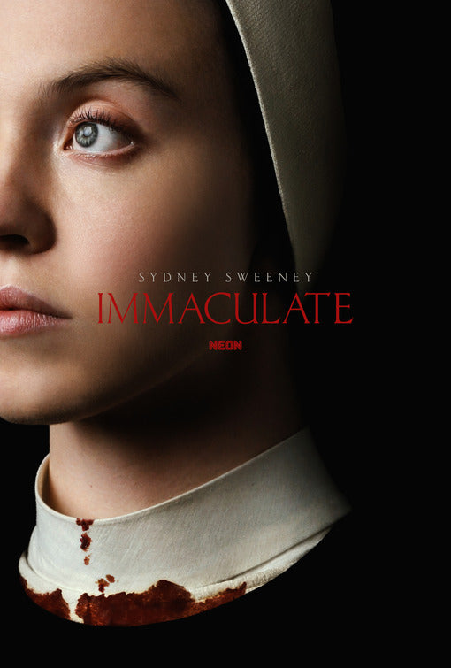 1000 piece jigsaw puzzle for the movie poster: Immaculate (2024)