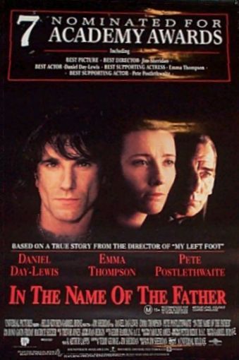 the movie poster: In the Name of the Father (1993) ver2