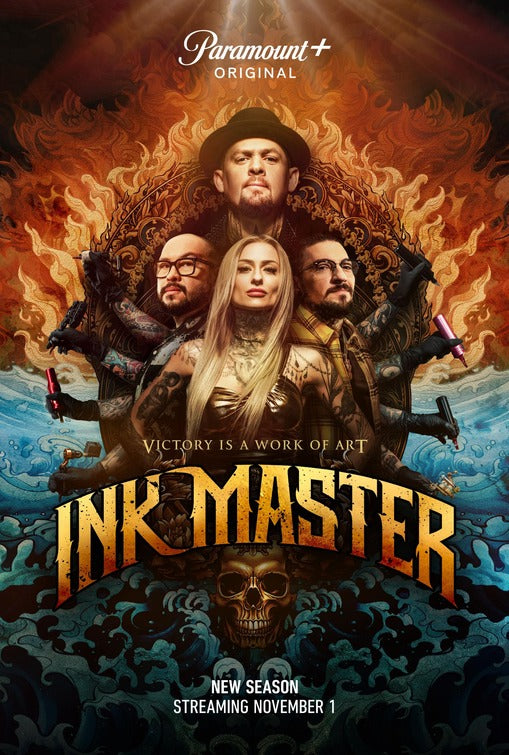 1000 piece jigsaw puzzle for tv poster: Ink Master