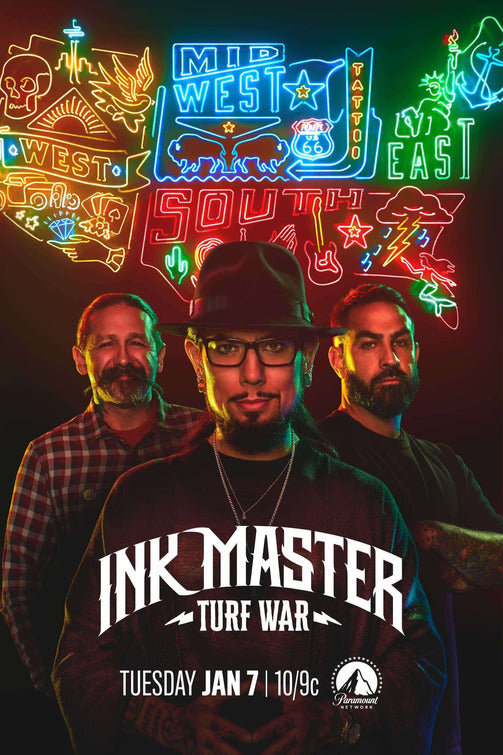 1000 piece jigsaw puzzle for tv poster: Ink Master, ver3