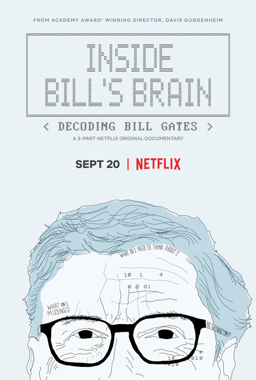 1000 piece jigsaw puzzle for tv poster: Inside Bill's Brain: Decoding Bill Gates