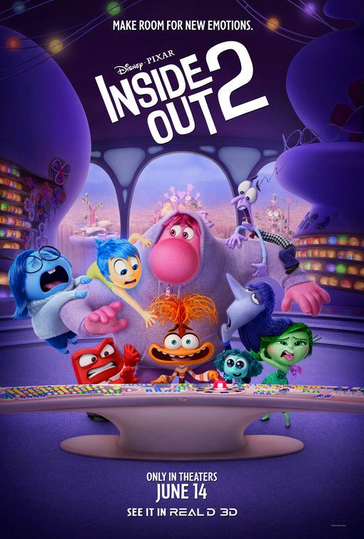 1000 piece jigsaw puzzle for the movie poster: Inside Out 2 (2024) ver15