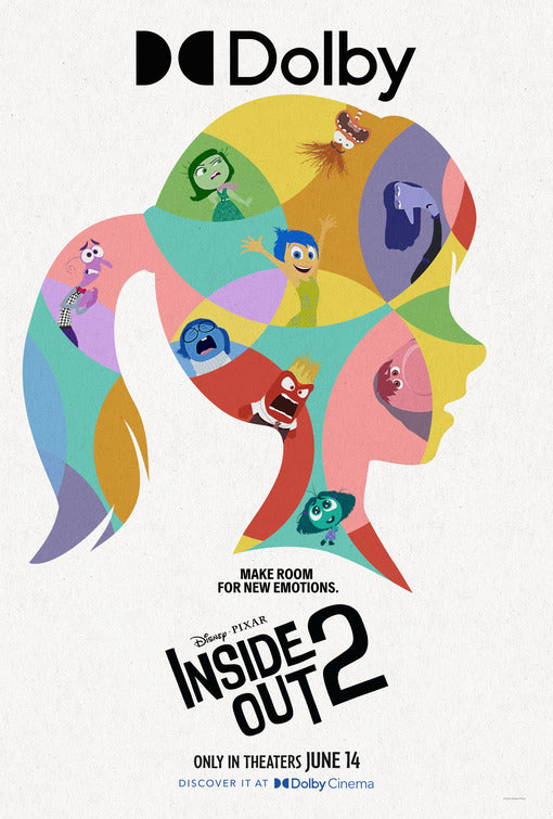 1000 piece jigsaw puzzle for the movie poster: Inside Out 2 (2024) ver16