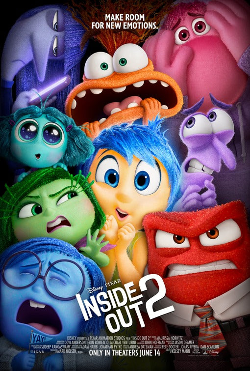 1000 piece jigsaw puzzle for the movie poster: Inside Out 2 (2024) ver2