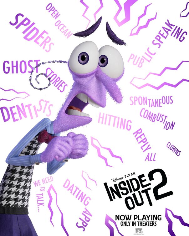 1000 piece jigsaw puzzle for the movie poster: Inside Out 2 (2024) ver23