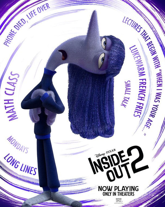 1000 piece jigsaw puzzle for the movie poster: Inside Out 2 (2024) ver25