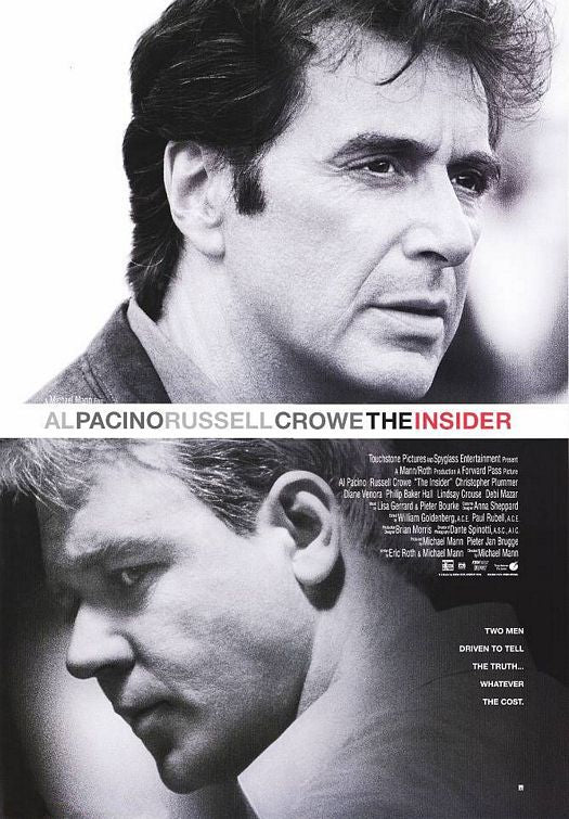 the movie poster: The Insider (1999) ver1