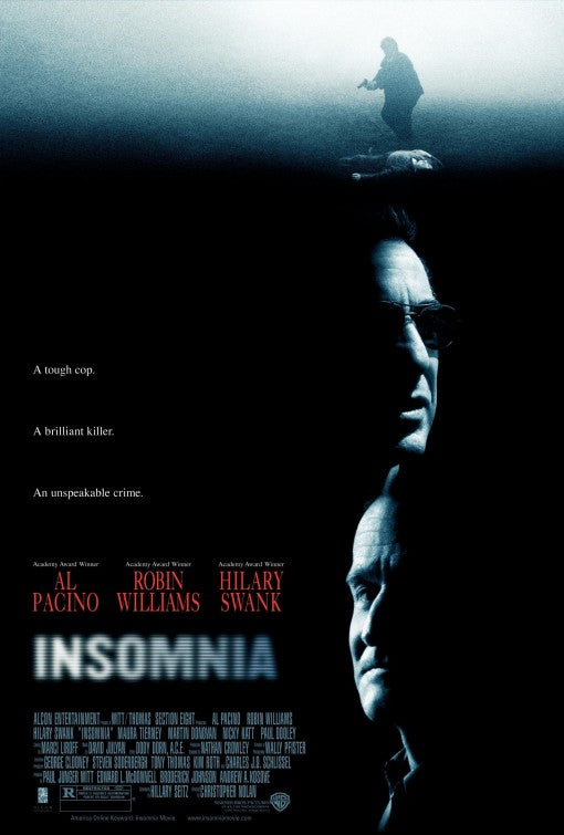 the movie poster: Insomnia (2002)