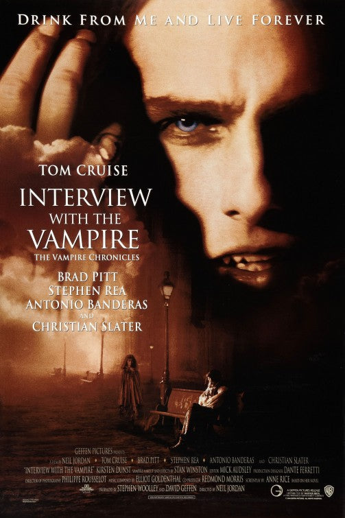 the movie poster: Interview with the Vampire (1994)