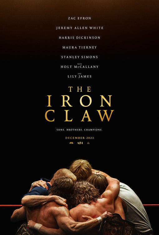 1000 piece jigsaw puzzle for the movie poster: The Iron Claw (2023)