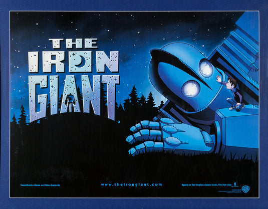 the movie poster: The Iron Giant (1999) ver2