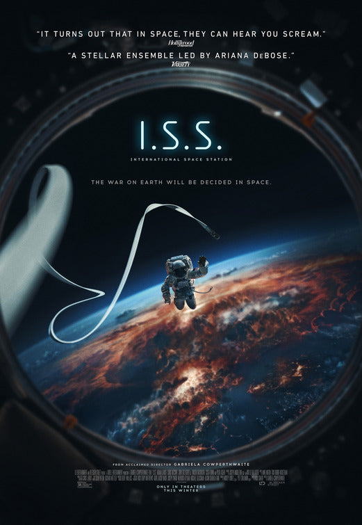 1000 piece jigsaw puzzle for the movie poster: I.S.S. (2024)