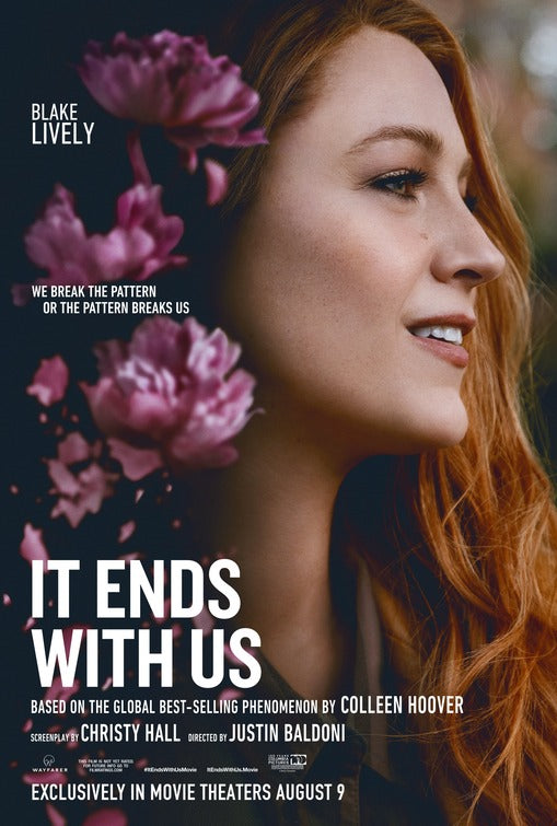 1000 piece jigsaw puzzle for the movie poster: It Ends with Us (2024)