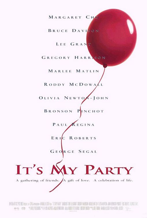 the movie poster: It's My Party (1996)