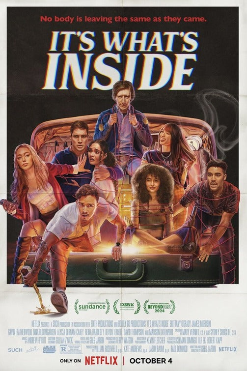 1000 piece jigsaw puzzle for the movie poster: It's What's Inside (2024)