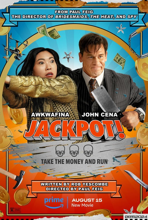 1000 piece jigsaw puzzle for the movie poster: Jackpot! (2024)