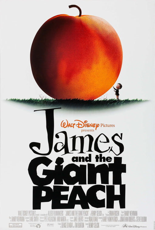 the movie poster: James And The Giant Peach (1996)