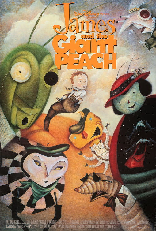 1000 piece jigsaw puzzle for the movie poster: James And The Giant Peach (1996) ver3