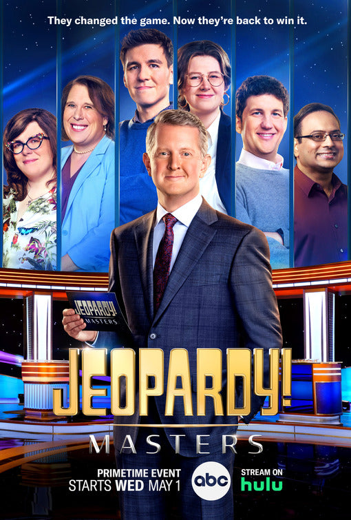 1000 piece jigsaw puzzle for tv poster: Jeopardy! Masters, ver3