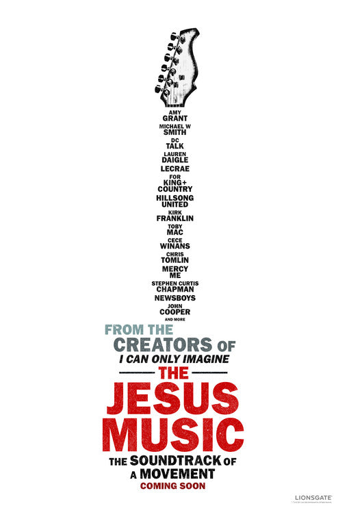 1000 piece jigsaw puzzle for the movie poster: The Jesus Music (2021) ver2