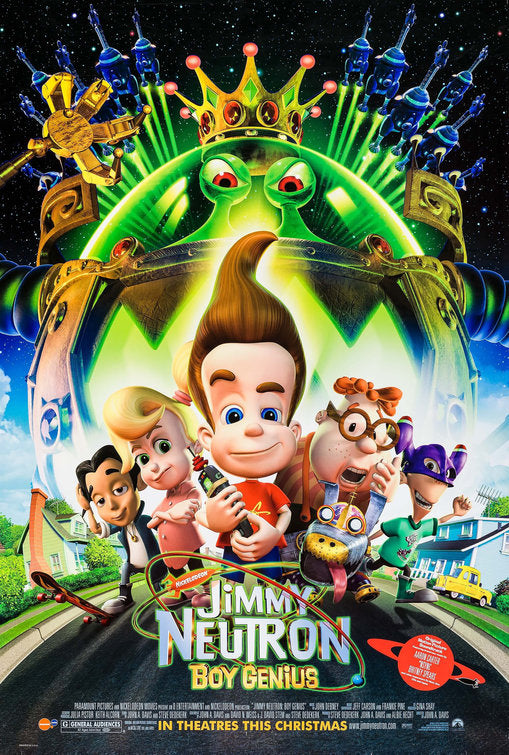 the movie poster: Jimmy Neutron: Boy Genius (2001) ver2