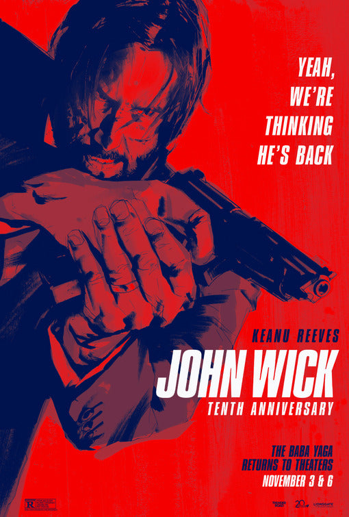 1000 piece jigsaw puzzle for the movie poster: John Wick (2014) ver8